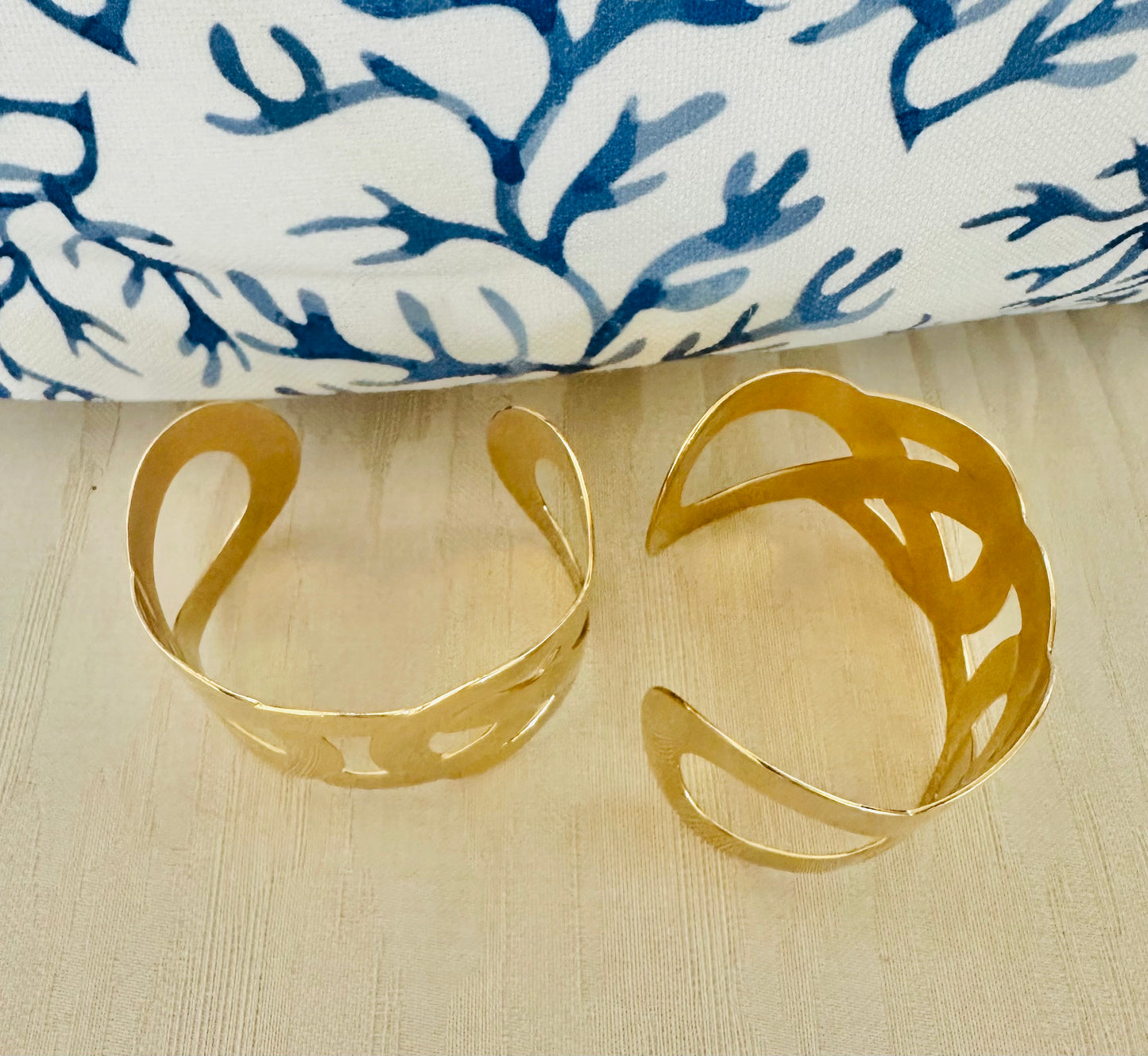 Gold Steel Cuff
