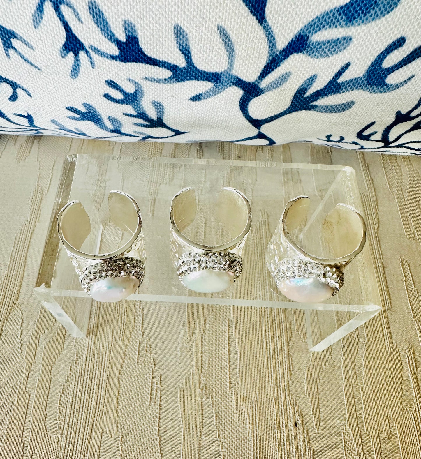 Pearl Silver Ring