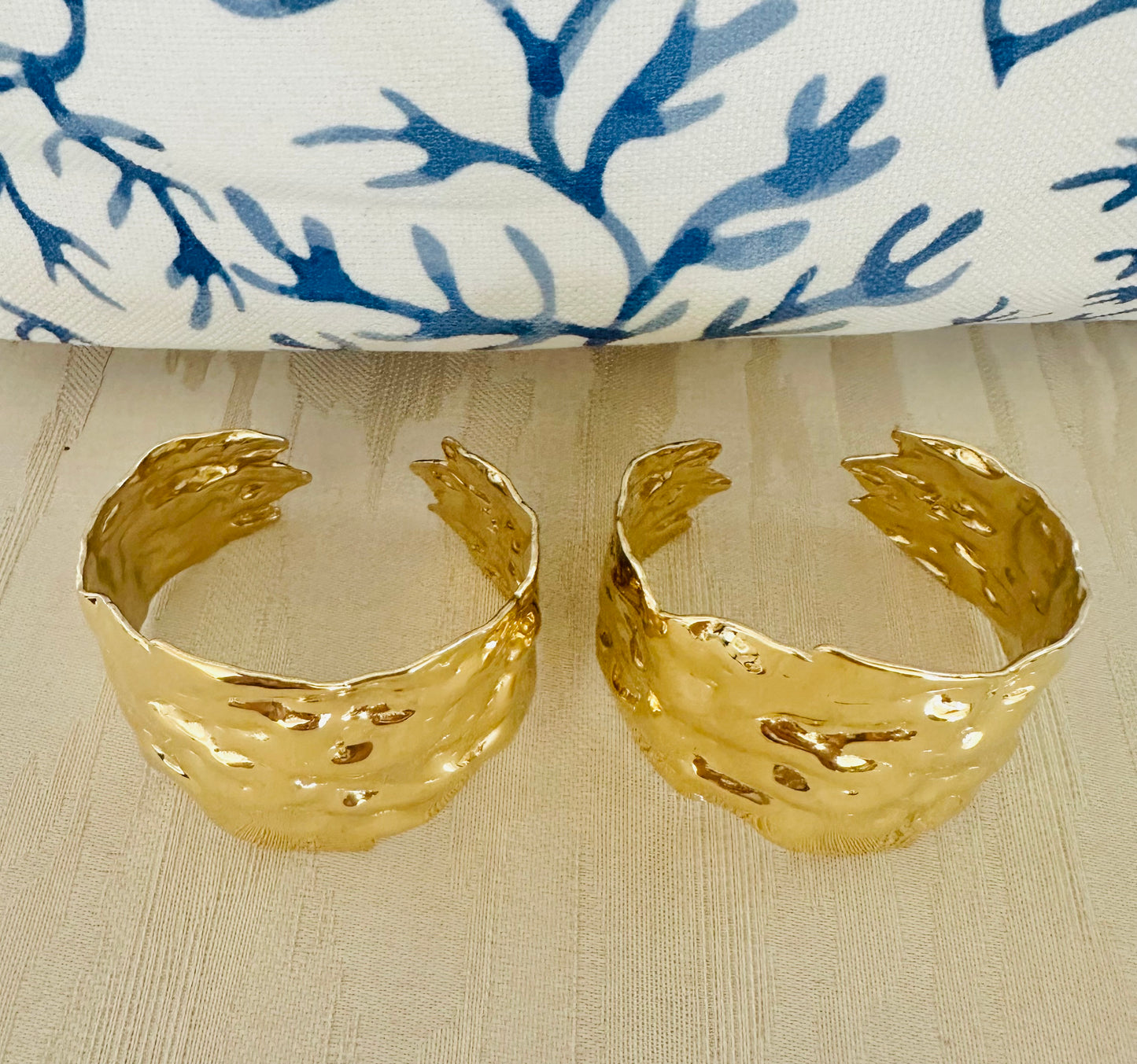 Gold Steel Cuff