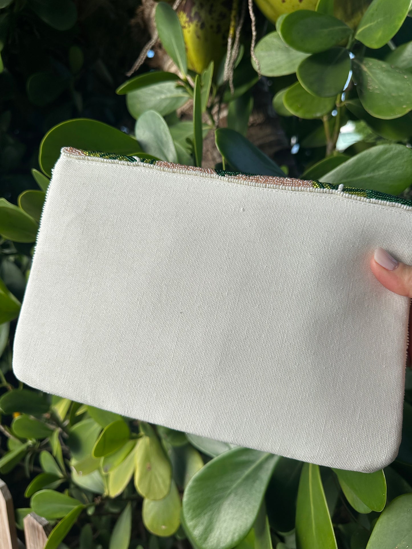 Cheetah Leaf Clutch