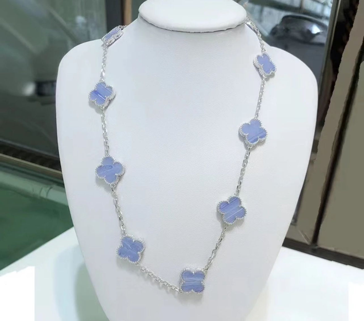 Multi 10 Clover Necklace