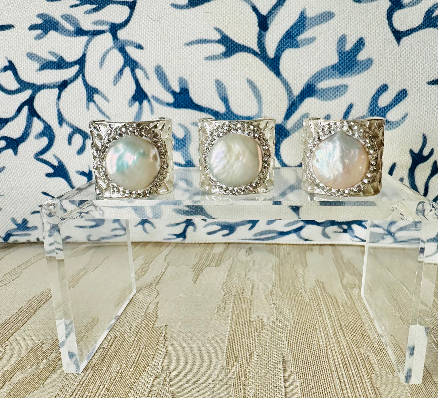 Pearl Silver Ring