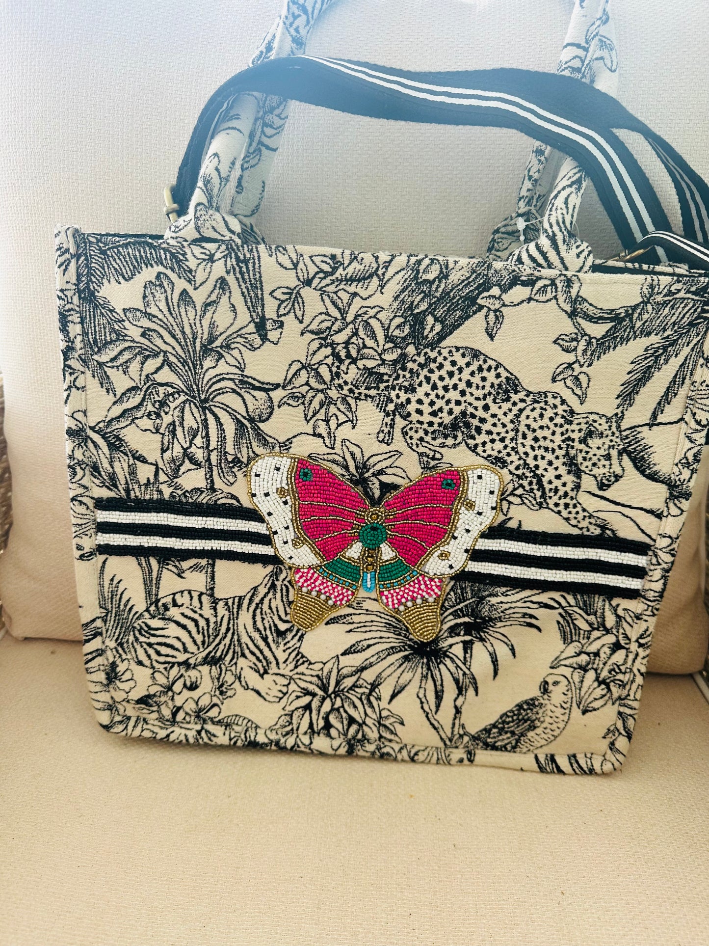 Butterfly Jungle Tote