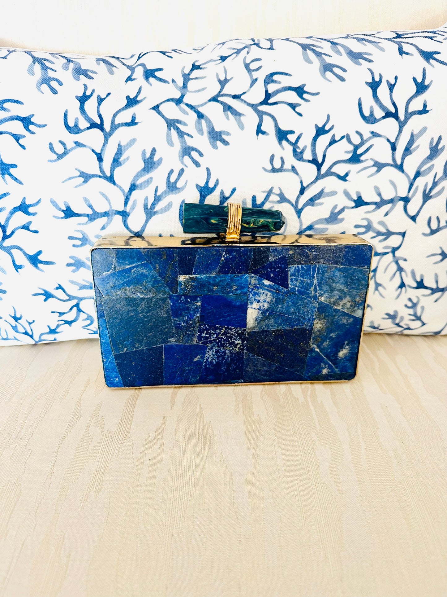 Double Sided Stone Clutch