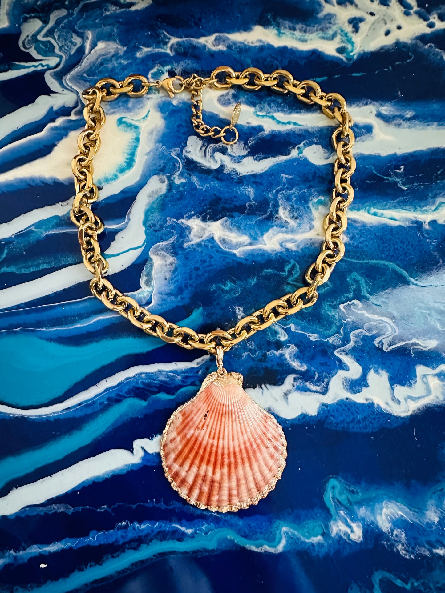 Scallop Shell Necklace