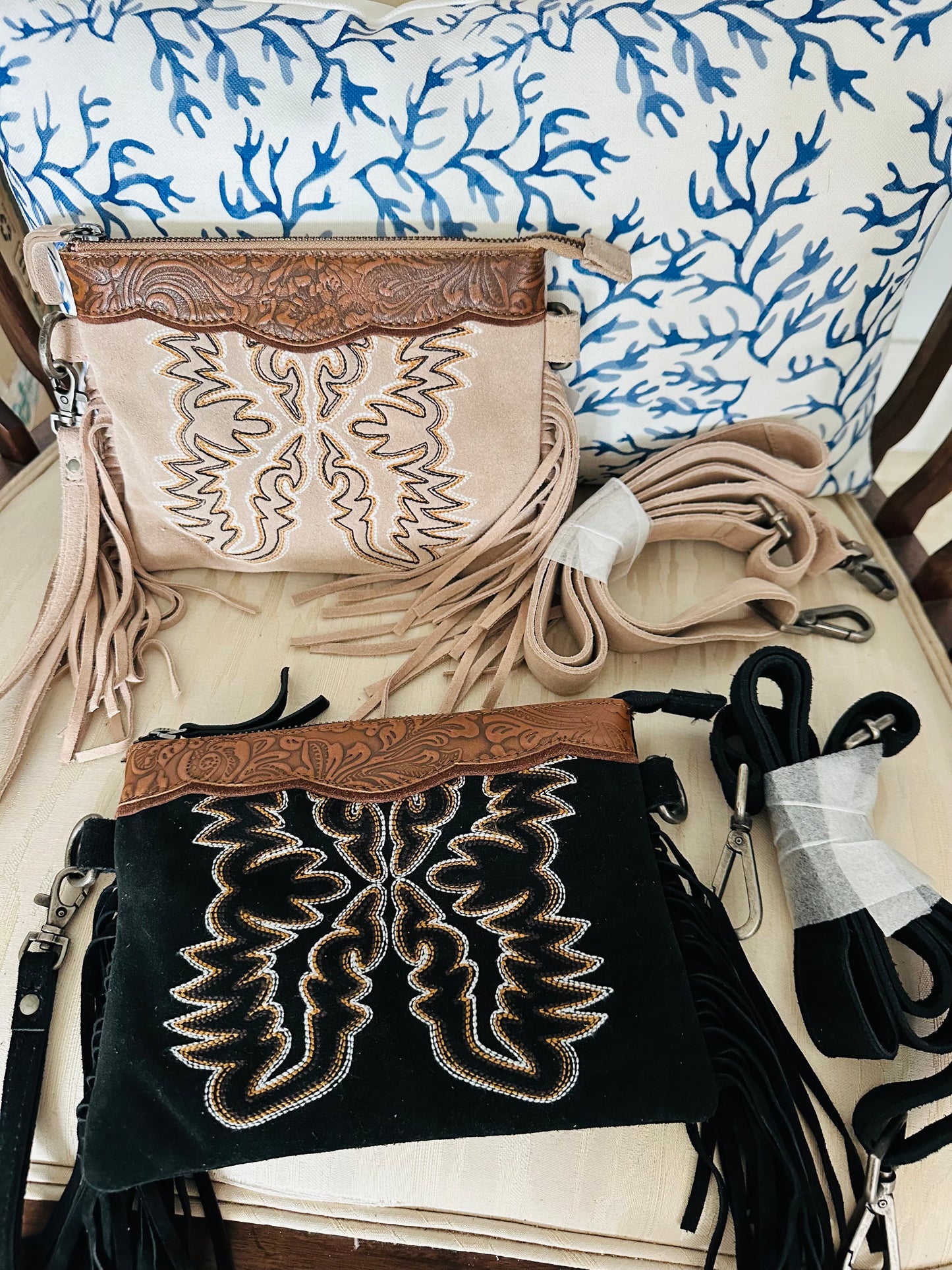 Crossbody Suede Purse