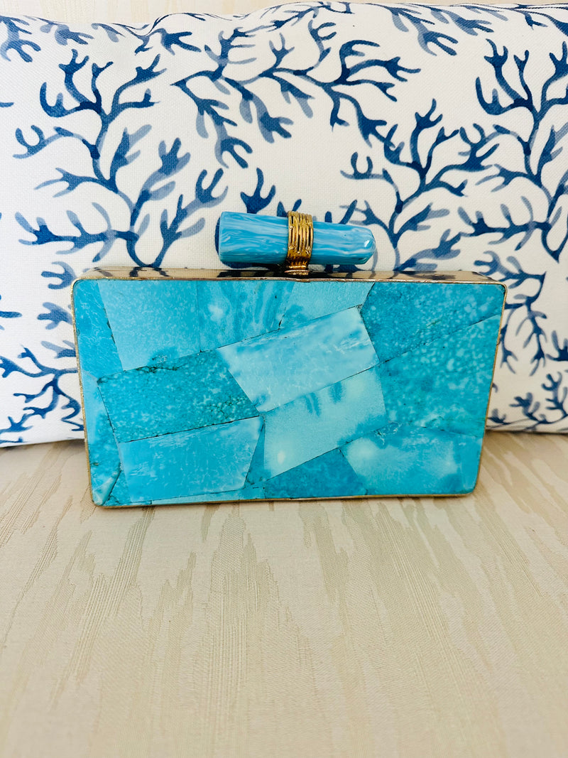 Double Sided Stone Clutch