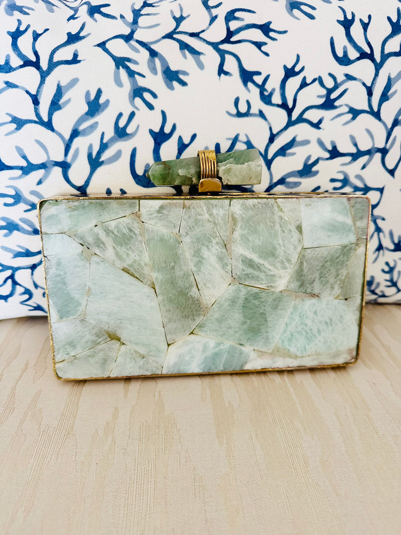 Double Sided Stone Clutch