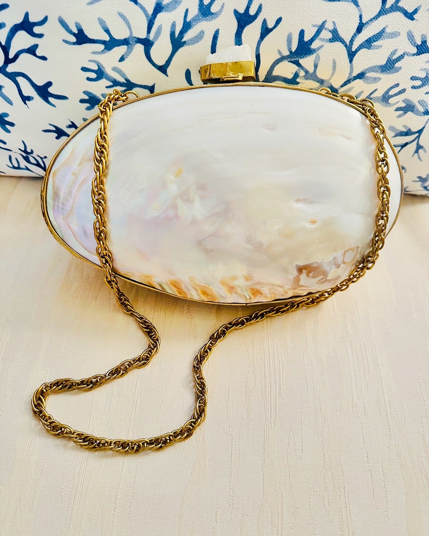 Oyster Shell Purse