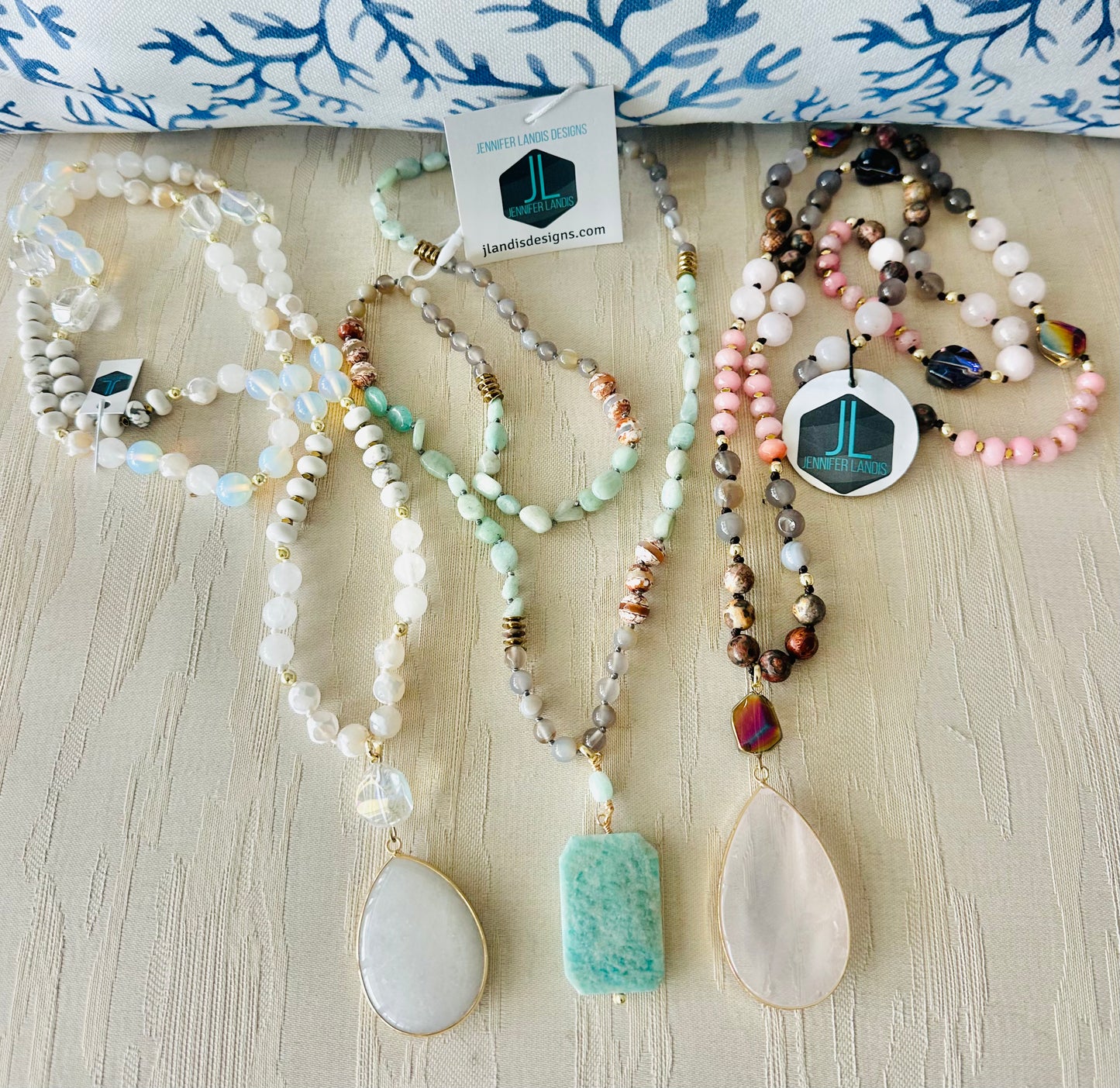 Pendant Gemstone Necklace