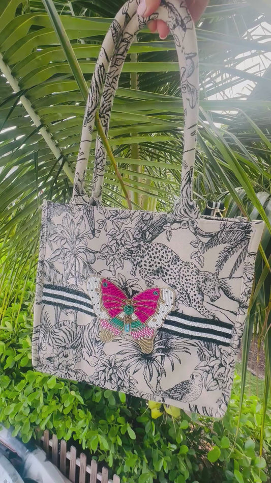 Butterfly Jungle Tote