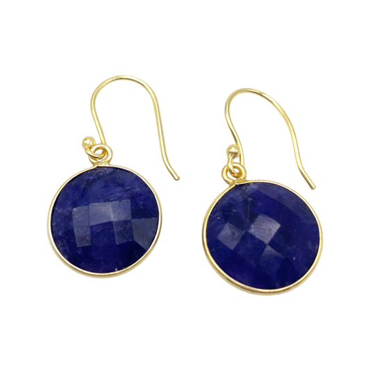 Sapphire in Vermeil